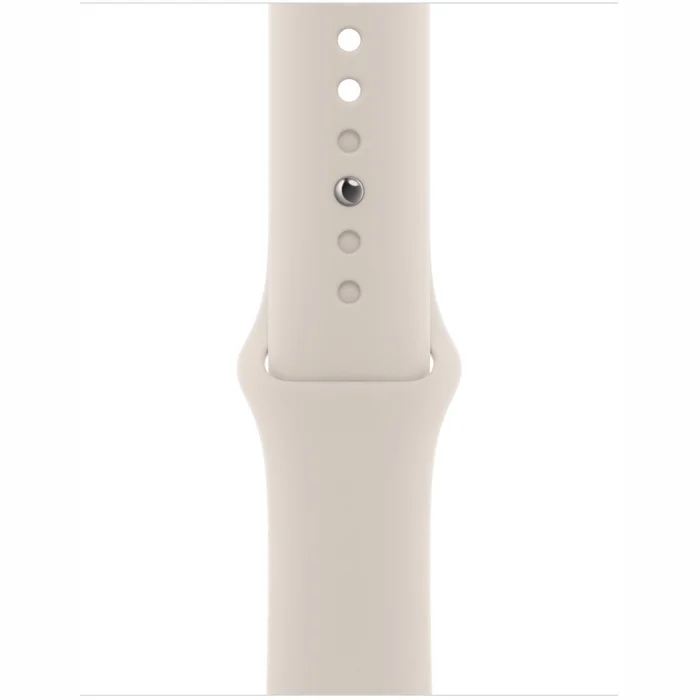 Viedpulksteņi Apple Watch Series 8 GPS + Cellular 45mm Gold Stainless Steel Case with Starlight Sport Band [Mazlietots]